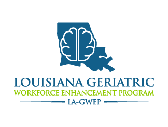 Louisiana Geriatric Workforce Enhancement Program (LA-GWEP) logo design by akilis13