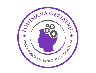 Louisiana Geriatric Workforce Enhancement Program (LA-GWEP) logo design by shravya