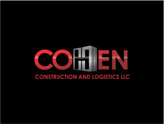 Cohen Construction and Logistics LLC logo design by up2date