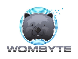 Wombyte logo design by frontrunner