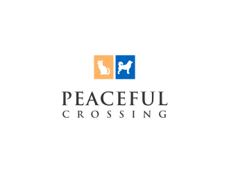 Peaceful Crossing logo design by kaylee