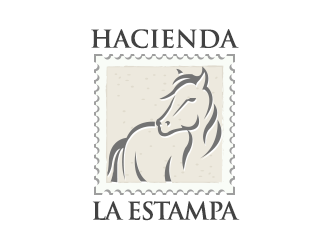 Hacienda la Estampa logo design by ProfessionalRoy