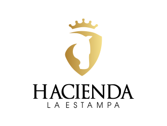 Hacienda la Estampa logo design by JessicaLopes