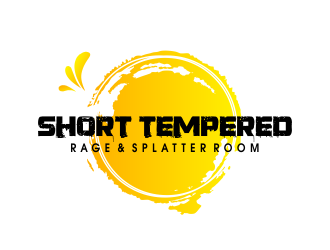 Short Tempered - Rage & Splatter Room logo design by JessicaLopes