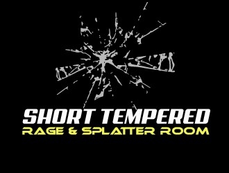 Short Tempered - Rage & Splatter Room logo design by AamirKhan
