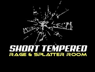 Short Tempered - Rage & Splatter Room logo design by AamirKhan
