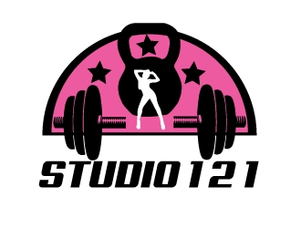 Studio 1 2 1  logo design by AamirKhan