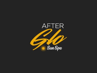 After Glo logo design by Ilyasaaa