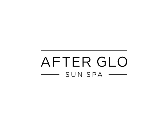 After Glo logo design by haidar