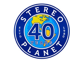 Stereo Planet logo design by DreamLogoDesign
