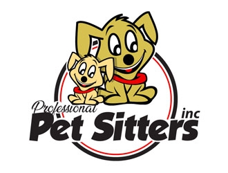 Professional Pet Sitters inc logo design by DreamLogoDesign