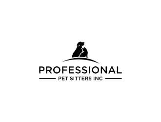 Professional Pet Sitters inc logo design by kaylee