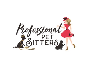 Professional Pet Sitters inc logo design by designstarla