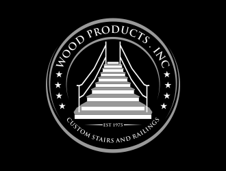 Wood Products, Inc. logo design by beejo
