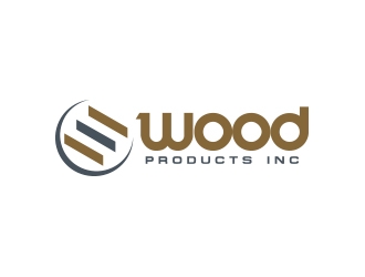 Wood Products, Inc. logo design by fawadyk