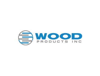 Wood Products, Inc. logo design by fawadyk
