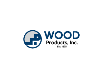 Wood Products, Inc. logo design by enan+graphics