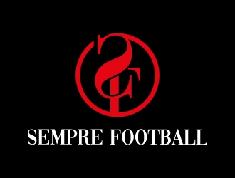 Sempre Football logo design by MUSANG
