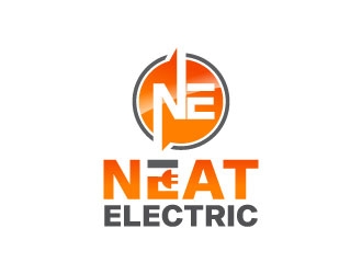 Neat Electric  logo design by aryamaity