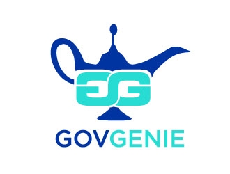 GovGenie or GovGenie.com logo design by maze