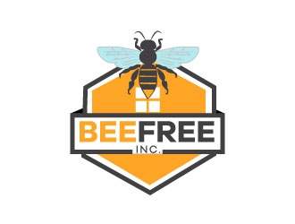 BeeFree Inc. logo design by karjen