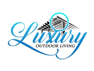 luxury outdoor living logo design by DreamLogoDesign