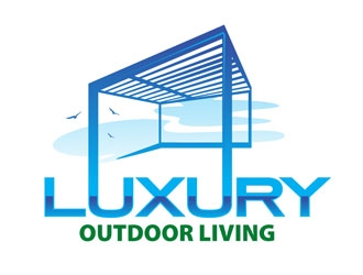 luxury outdoor living logo design by DreamLogoDesign
