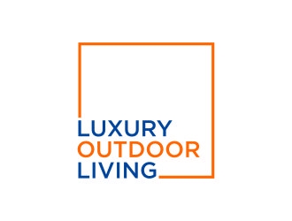 luxury outdoor living logo design by p0peye