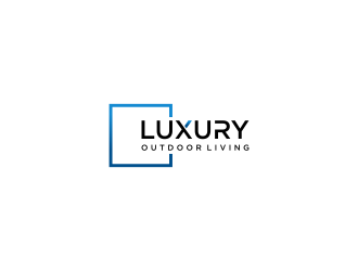 luxury outdoor living logo design by haidar