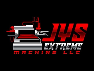 Jys extreme machine llc logo design by DreamLogoDesign