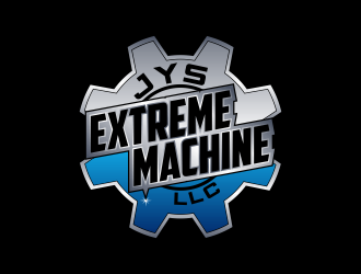 Jys extreme machine llc logo design by Kruger