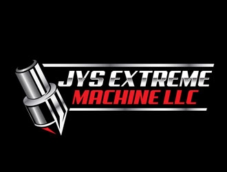 Jys extreme machine llc logo design by frontrunner