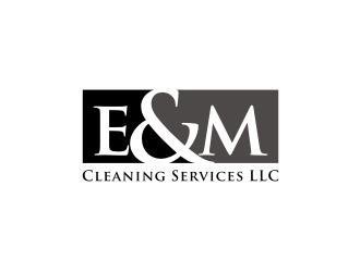E&M Cleaning Services LLC logo design by asyqh