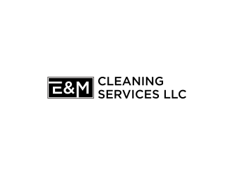 E&M Cleaning Services LLC logo design by asyqh