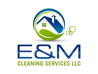 E&M Cleaning Services LLC logo design by akilis13
