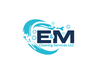 E&M Cleaning Services LLC logo design by nona