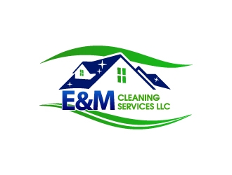 E&M Cleaning Services LLC logo design by AamirKhan