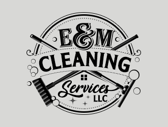 E&M Cleaning Services LLC logo design by ProfessionalRoy