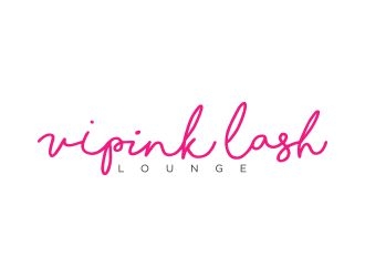 VIPink Lash Lounge logo design by agil