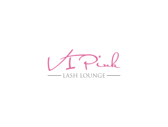 VIPink Lash Lounge logo design by RIANW
