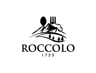 Roccolo1723  logo design by AamirKhan
