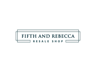 Fifth and Rebecca   (the Resale Shop) (Resale Shop) logo design by sakarep