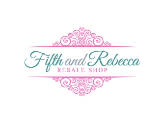 Fifth and Rebecca   (the Resale Shop) (Resale Shop) logo design by Marianne