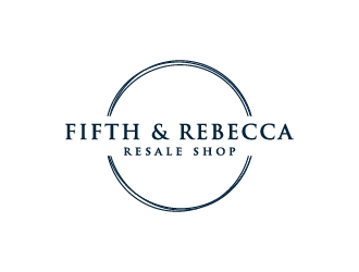 Fifth and Rebecca   (the Resale Shop) (Resale Shop) logo design by Lovoos