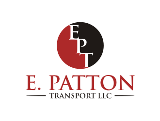 E. Patton transport llc logo design by rief