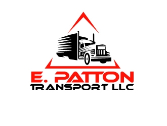 E. Patton transport llc logo design by AamirKhan