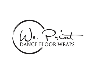 We Print Dance Floor Wraps logo design by rokenrol