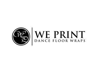 We Print Dance Floor Wraps logo design by p0peye