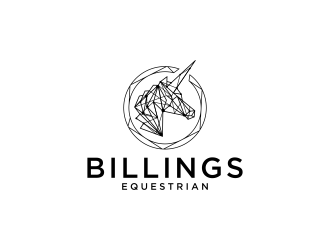 Billings Equestrian logo design by p0peye