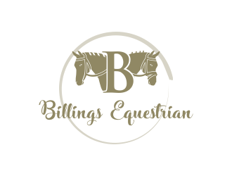 Billings Equestrian logo design by diki